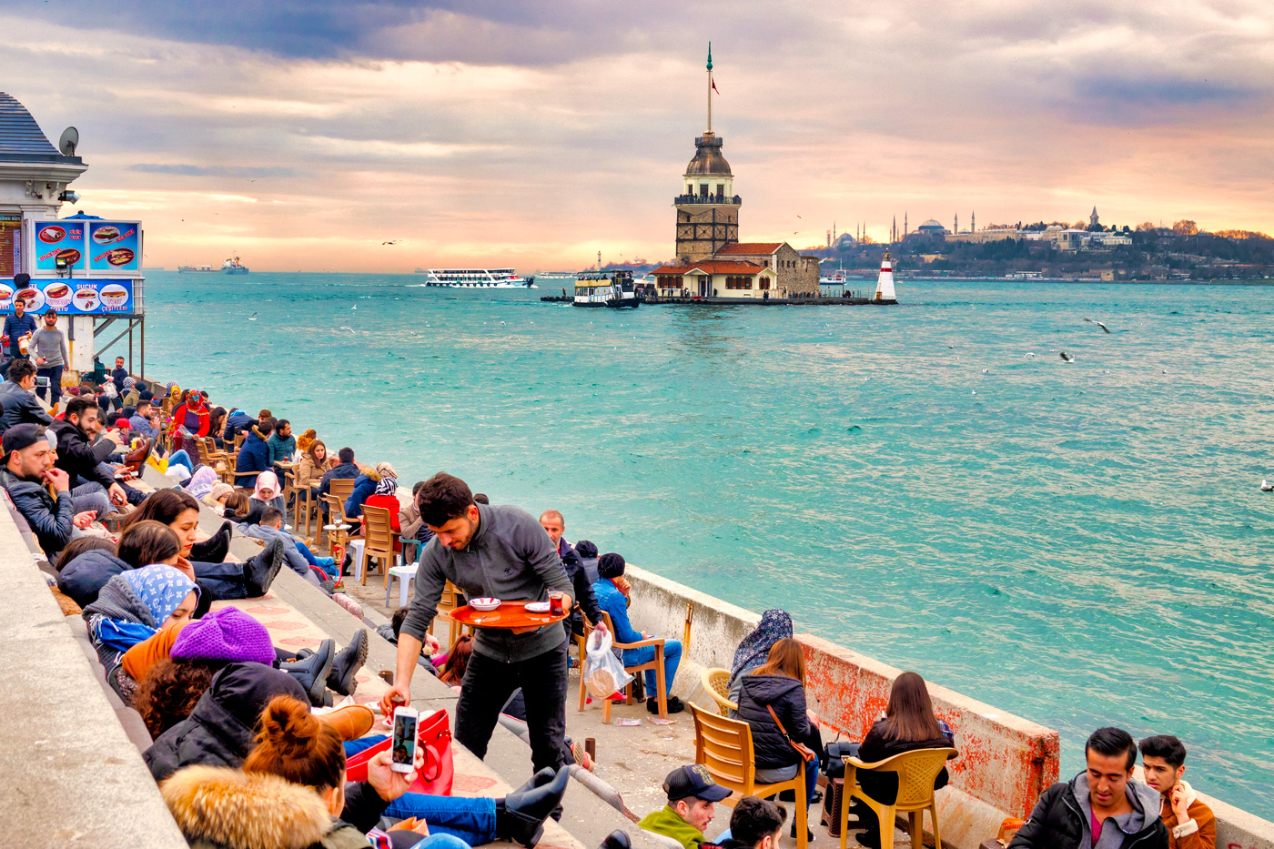 seaside pier istanbul